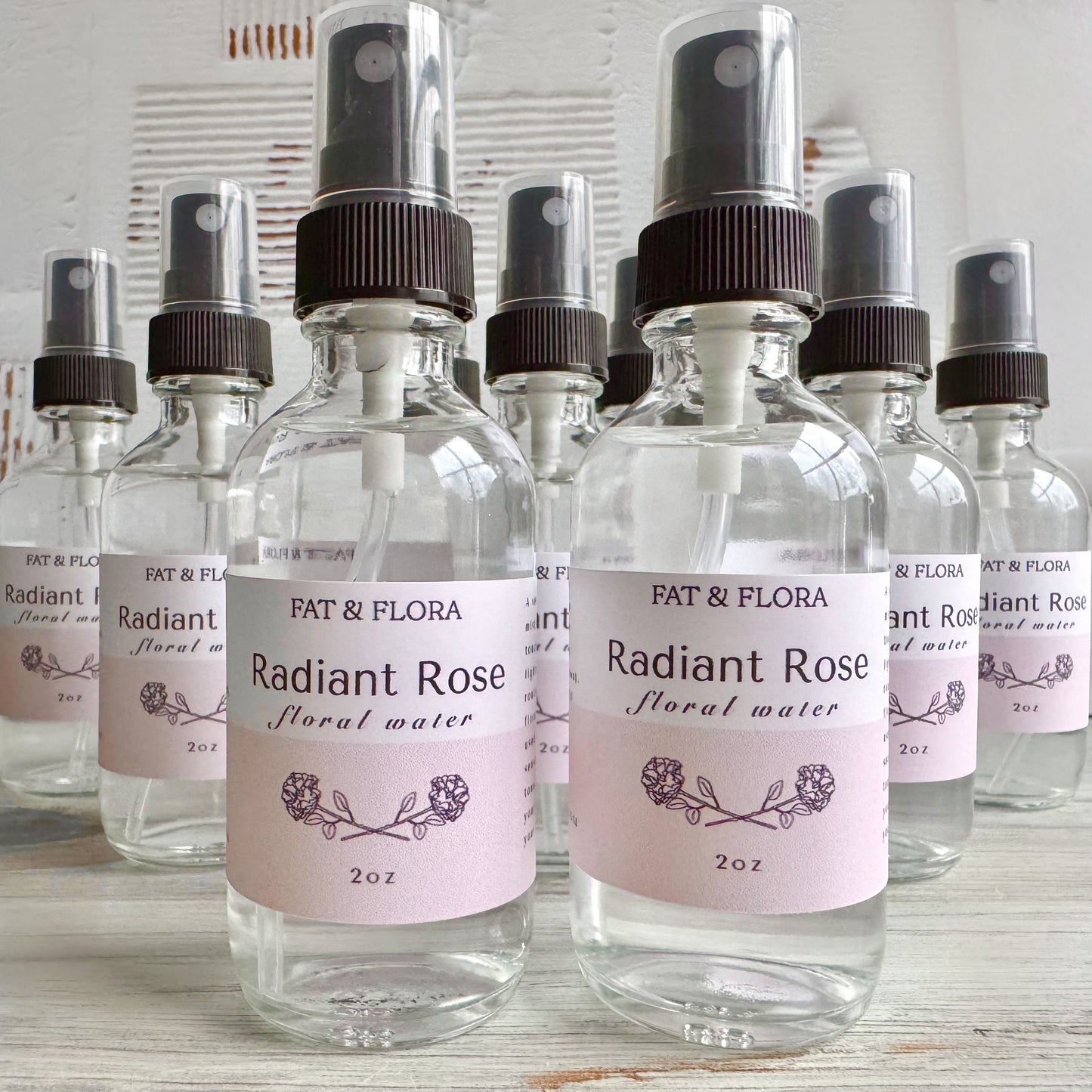 Radiant Rose Floral Water
