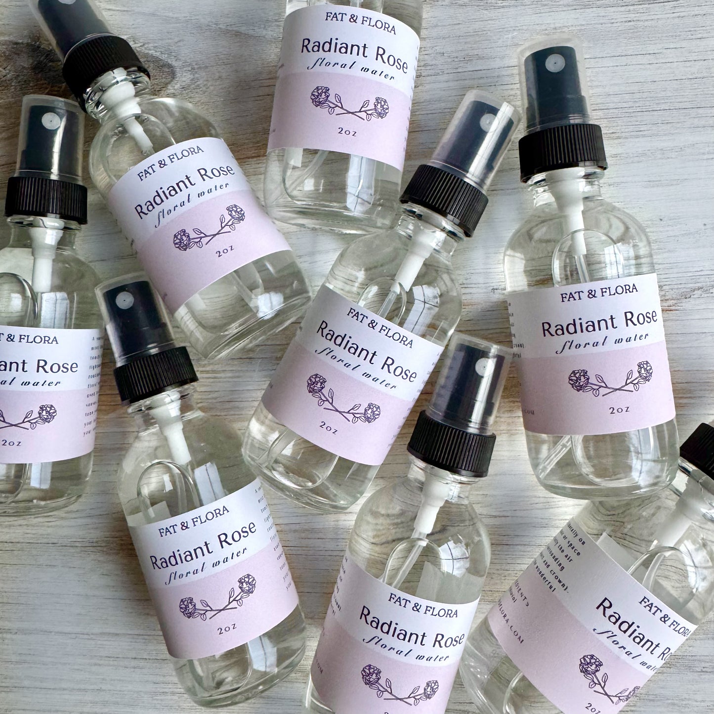 Radiant Rose Floral Water