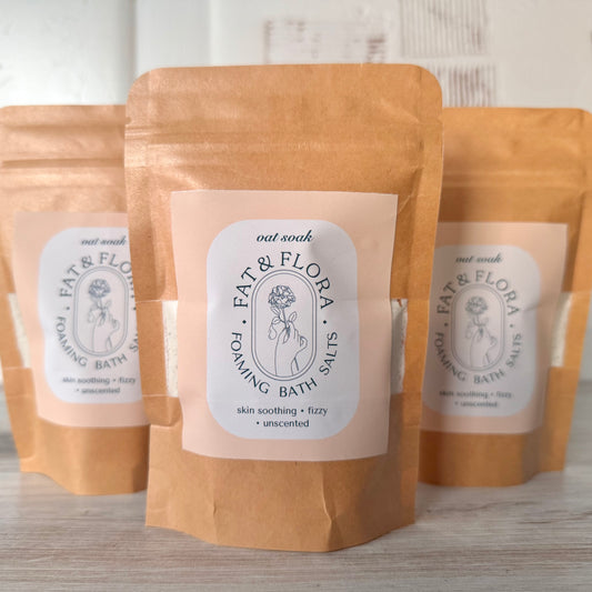 Oat Soak Foaming Bath Salts